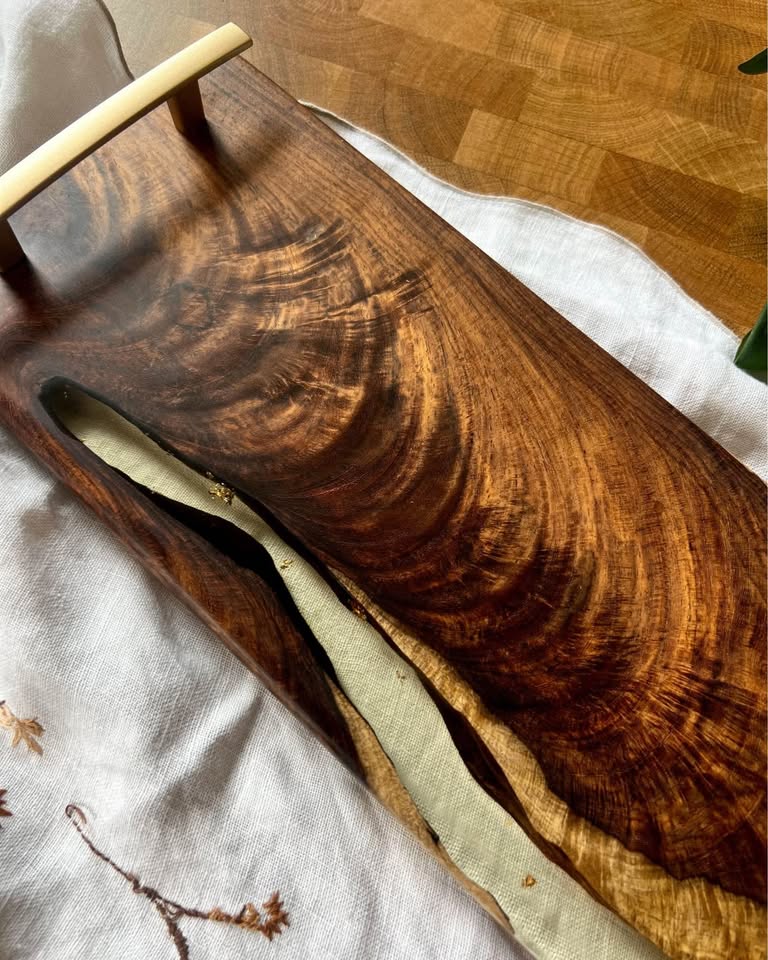 Lux Rosewood flight tray
