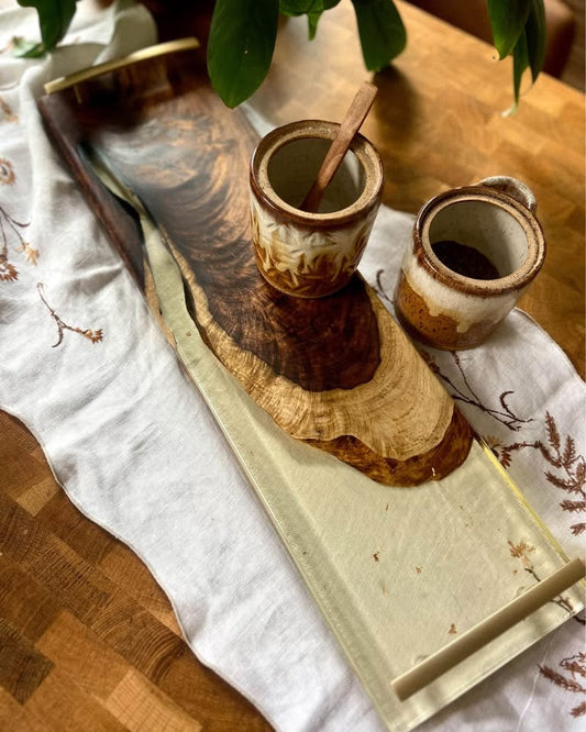 Lux Rosewood flight tray