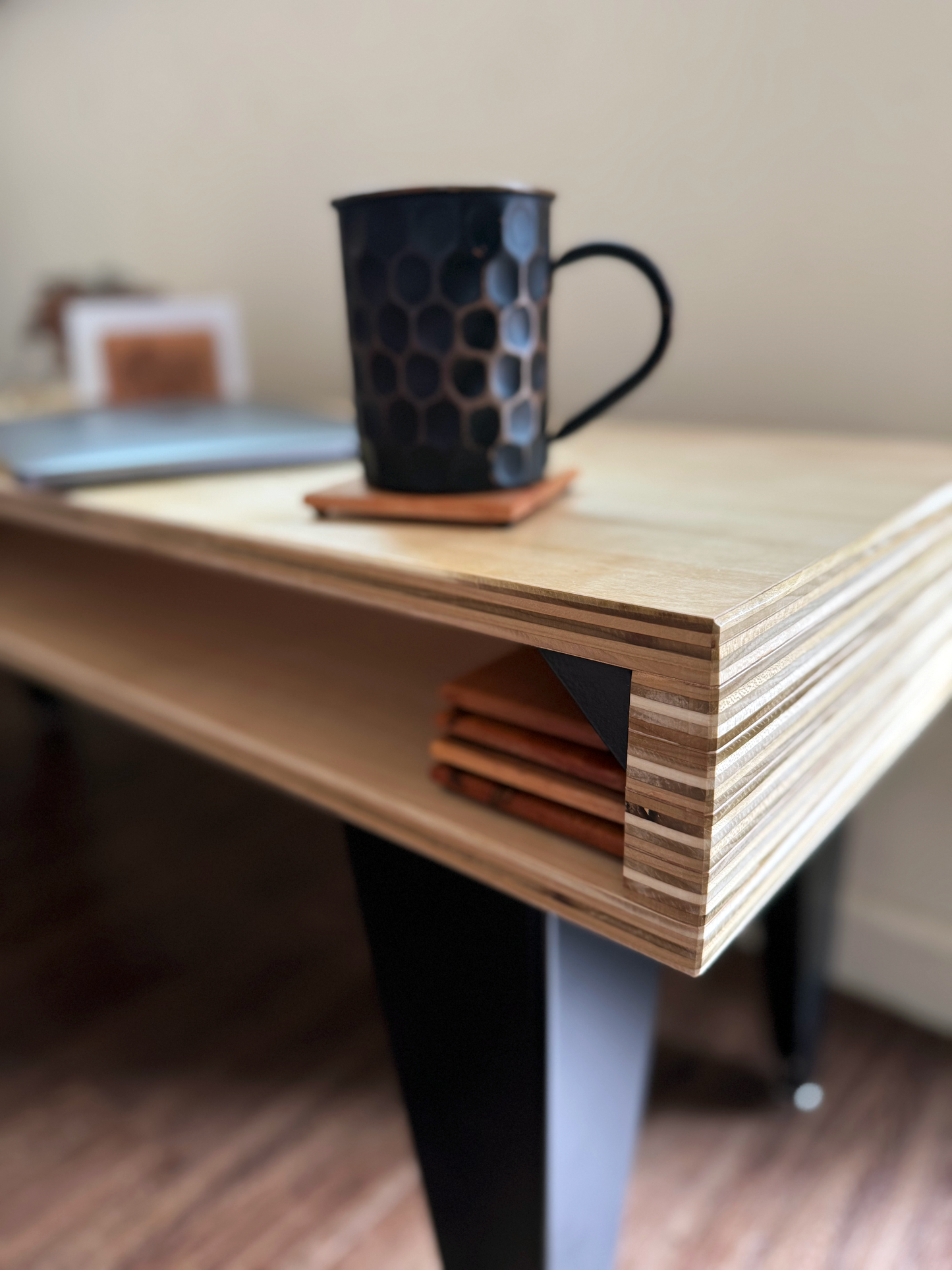 Birch Coffee Bench