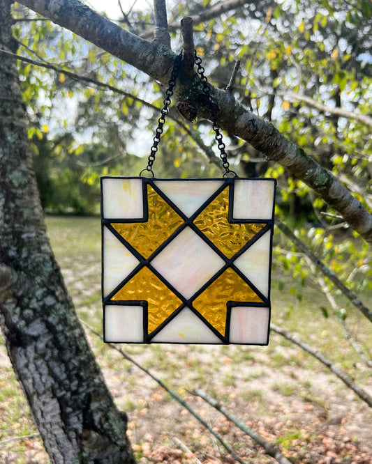 Amber Quilt - Stained Glass