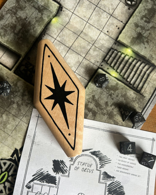 "Starlight" Moss.Goblin Signature Luxury Dice